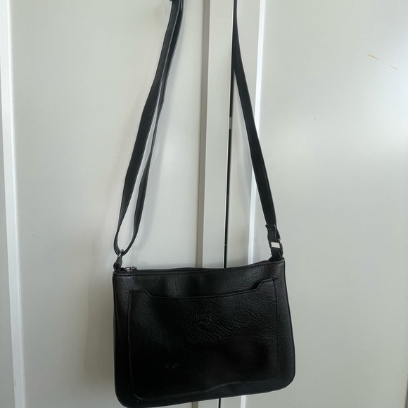 Roots Black Leather Bag - Picture 5 of 5